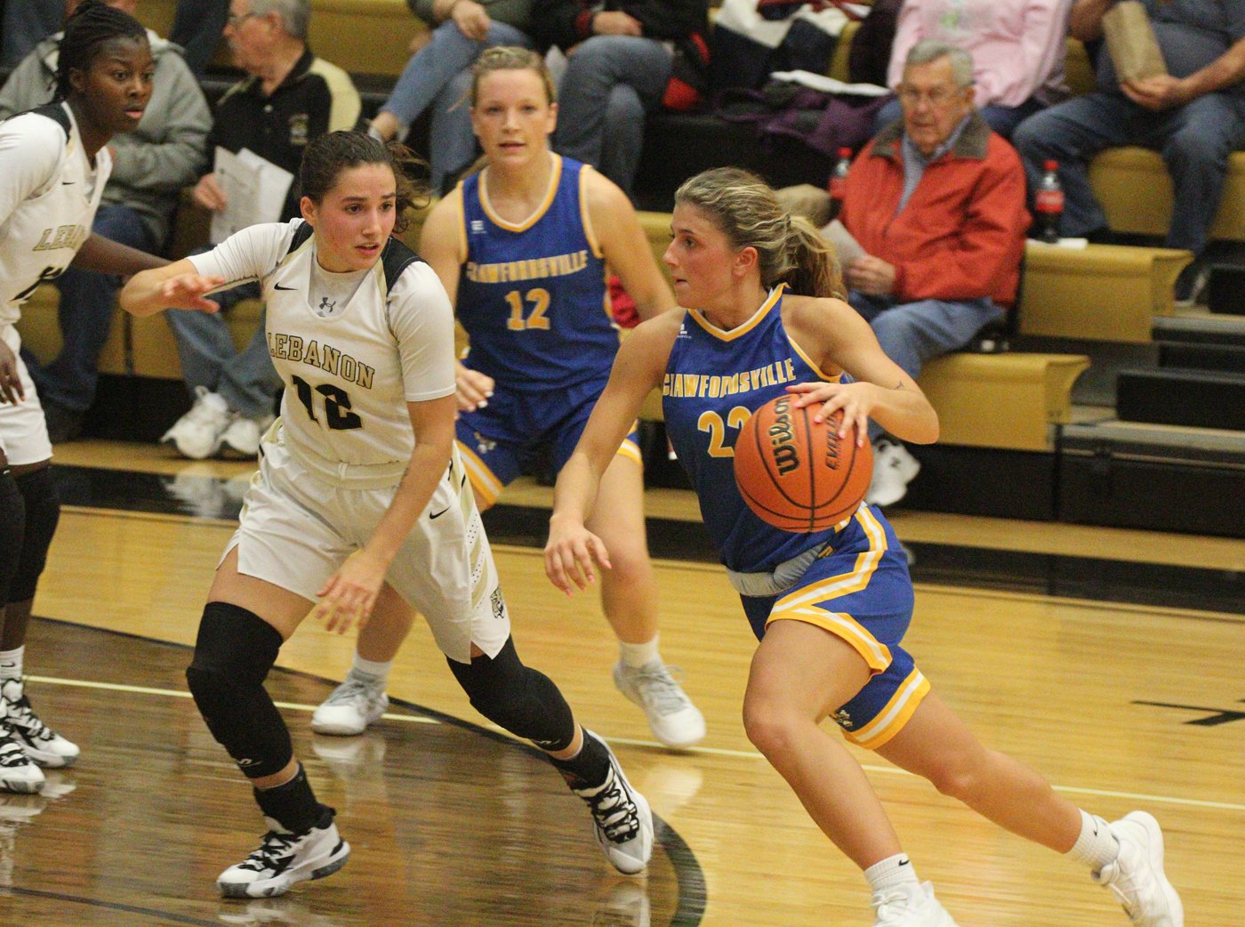 Shea Williamson led the girls with 11 point and 9 rebounds.